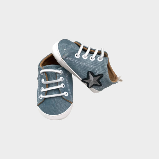 Baby denim snickers