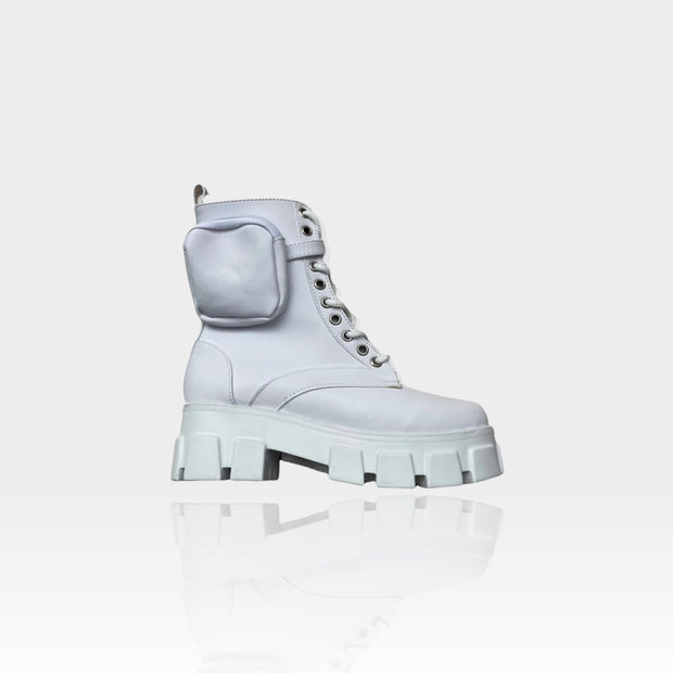 White booties