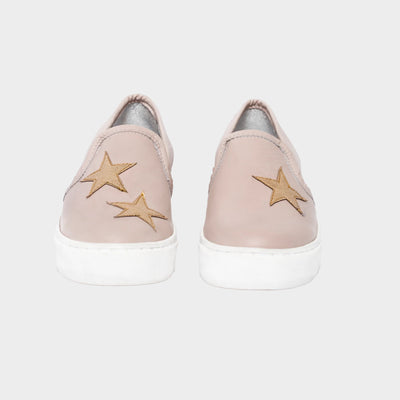 Golden Stars in Pink